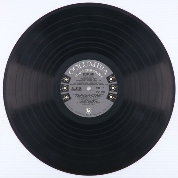 My Fair Lady - Original Broadway Cast Julie Andrews 1956 Mono LP Record OL 5090 - Picture 8 of 16